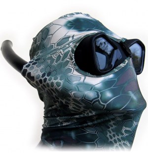 dark green hood